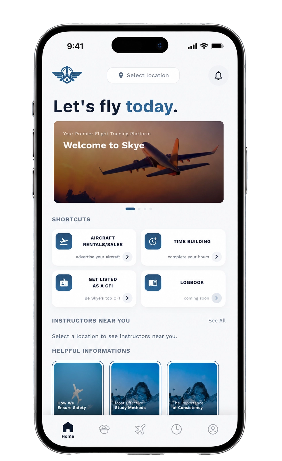 Skye mobile app